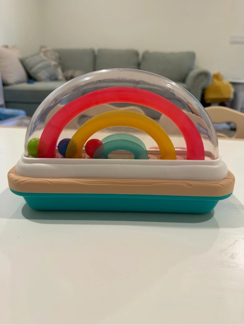 Multi-Color Musical Rainbow Piano Toy for Kids